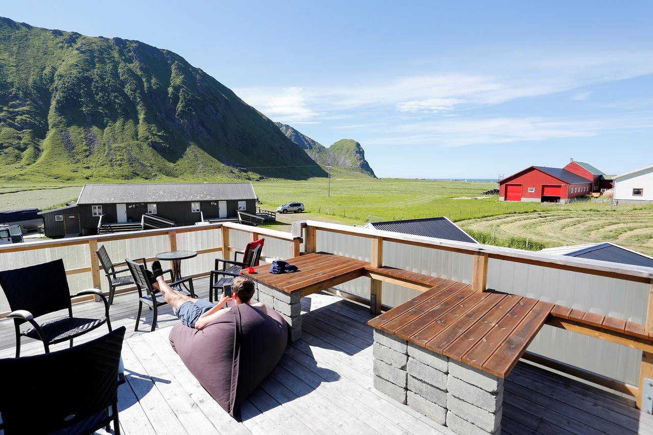 Unstad Arctic Resort Unnstad Extérieur photo